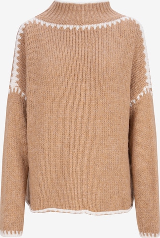 Pull-over 'JOLIE' Seasons of April en marron : devant