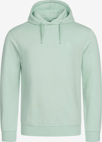 INDICODE JEANS Sweatshirt 'Simpson' in Green: front