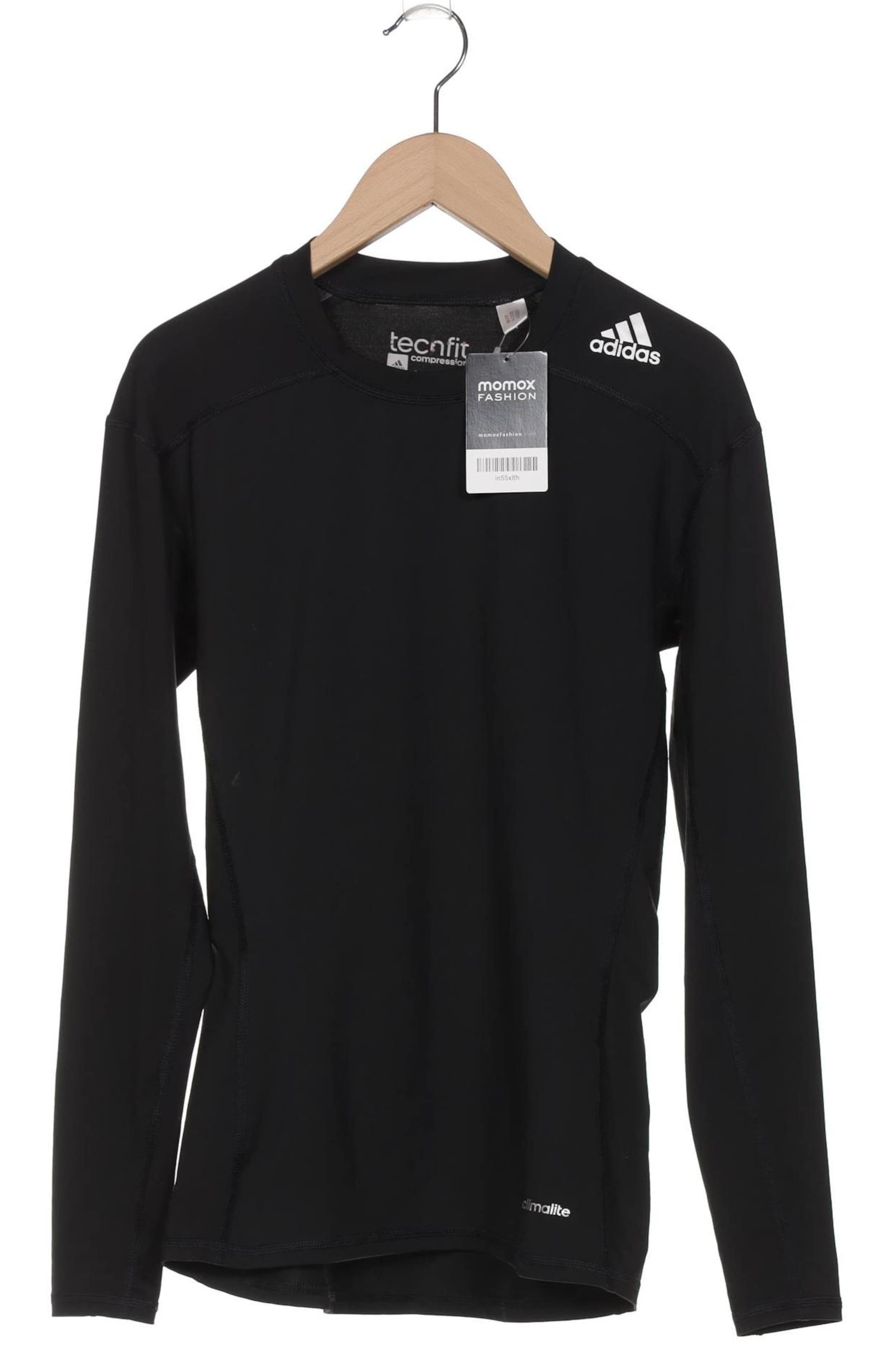 ADIDAS PERFORMANCE Langarmshirt M in Schwarz: Vorderseite