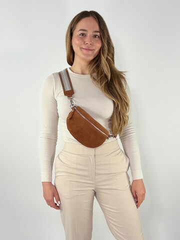 Sacs banane 'ELVA small' lePelou en marron