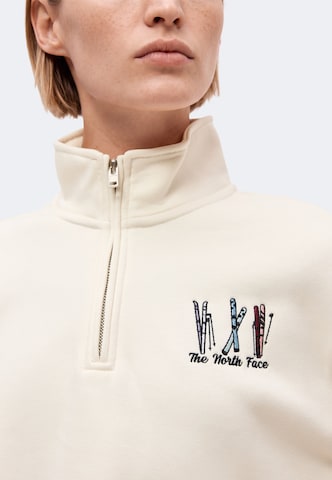 THE NORTH FACE Свитшот 'SKI' в Белый