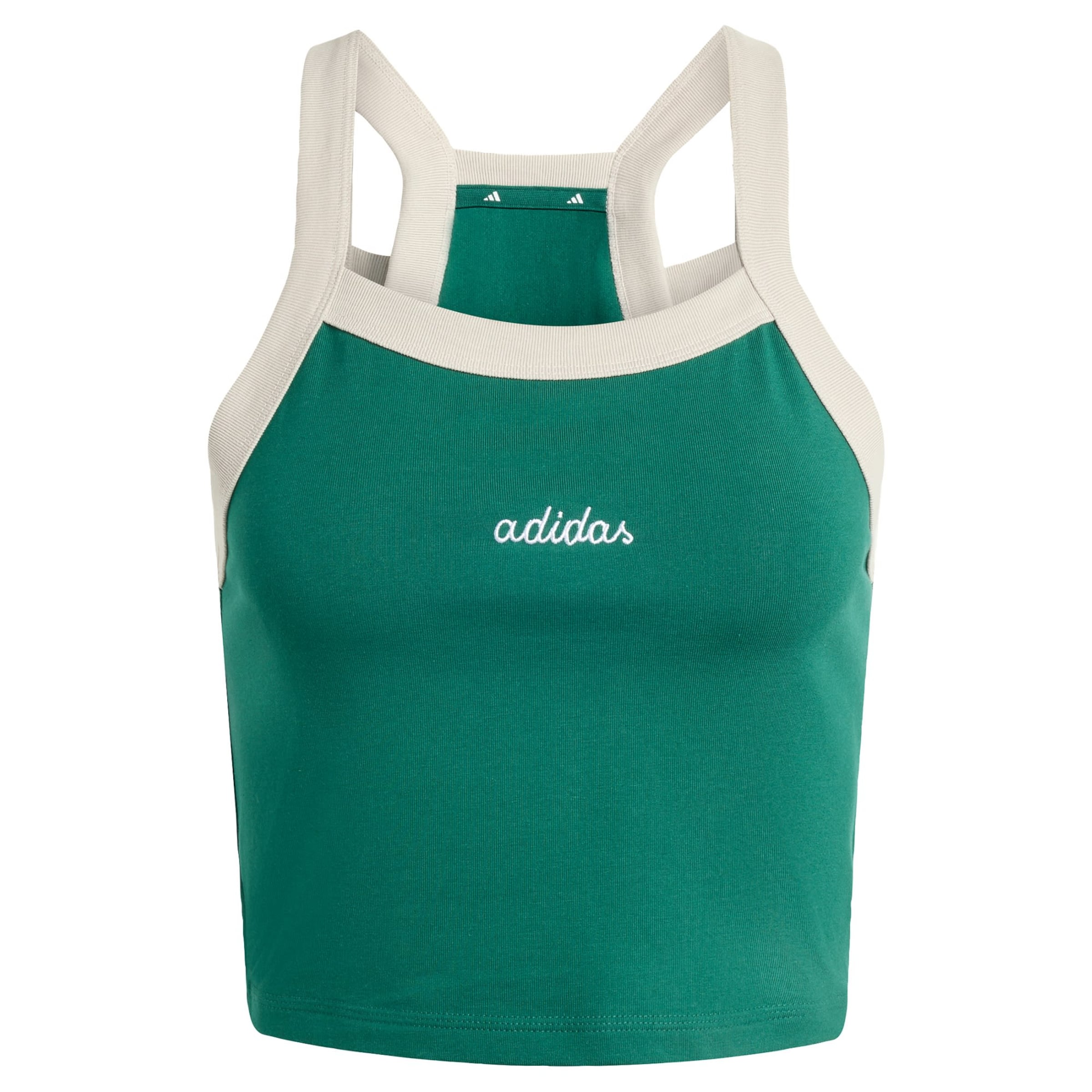 ADIDAS SPORTSWEAR Sporttop 'Seasonal Essentials' in Groen: voorkant