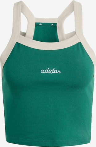 ADIDAS SPORTSWEAR Sports Top 'Seasonal Essentials' in Green: front