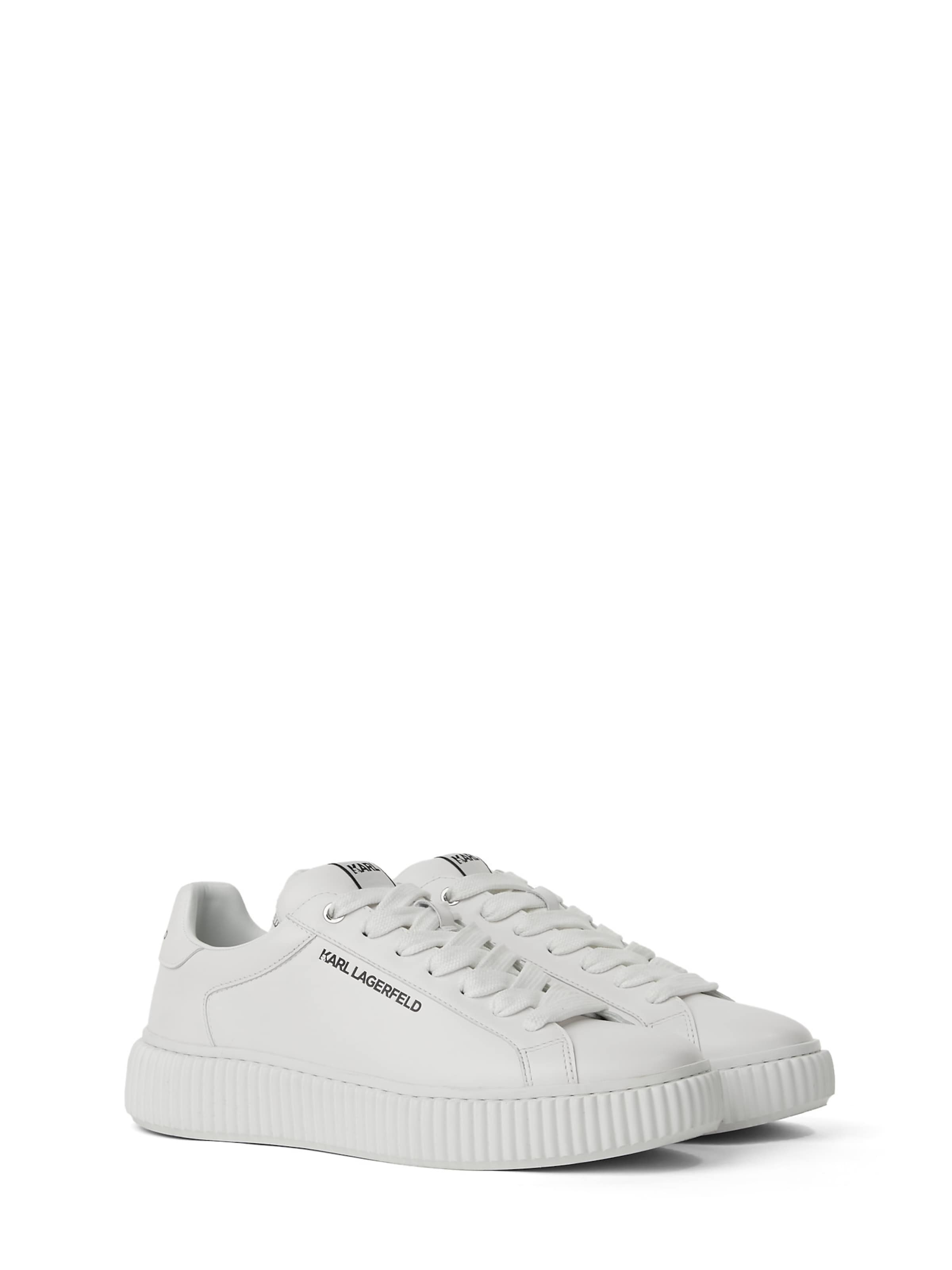 Karl Lagerfeld Σνίκερ χαμηλό 'Kreeper' σε λευκό