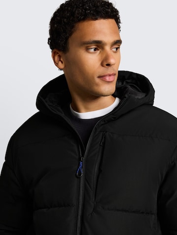 TOM TAILOR DENIM Winter jacket in Black