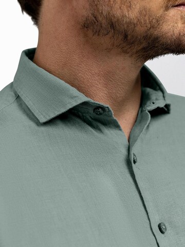 Coupe regular Chemise State of Art en vert