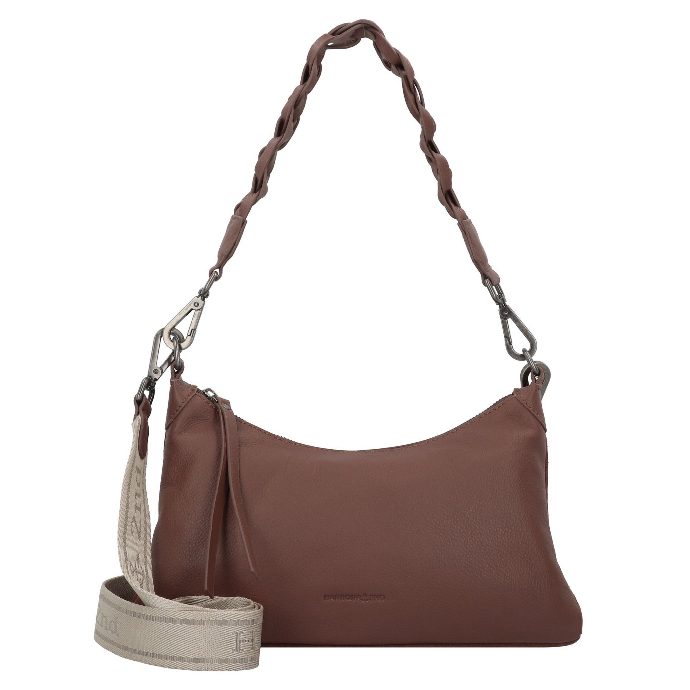 Harbour 2nd Shoulder bag 'Just Pure' in Cognac / Grey / Light grey, Item view