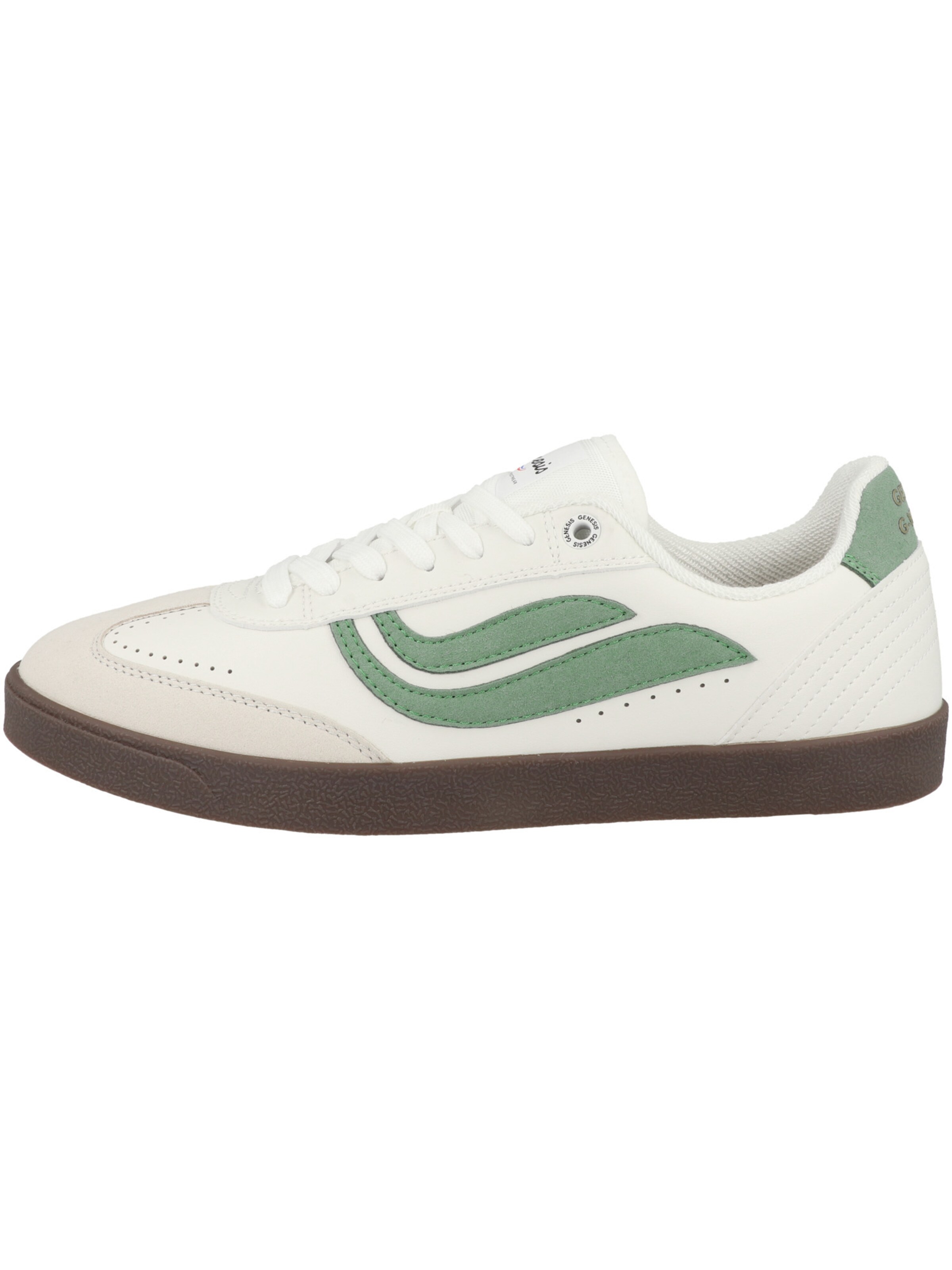 GENESIS - Sapatilhas baixas ' G-Volley Sugar Corn ' em branco: frente