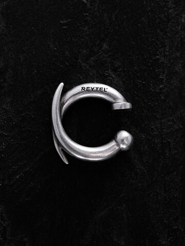 REYTEL - Pendientes 'SIEGER' en plata