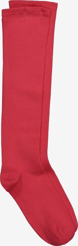 Chaussettes montantes Ulla Popken en rouge : devant