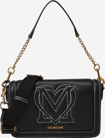 Love Moschino Kabelka 'MY HEART' - Čierna: predná strana