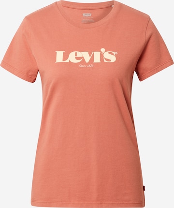 LEVI'S ® Póló 'The Perfect Tee' - narancs: elől