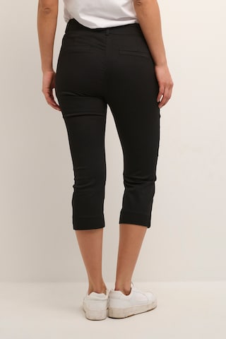 Coupe slim Pantalon 'Lea' Kaffe en noir