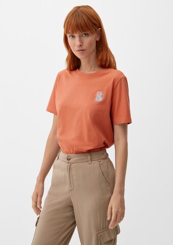 s.Oliver T-Shirt in Orange: predná strana