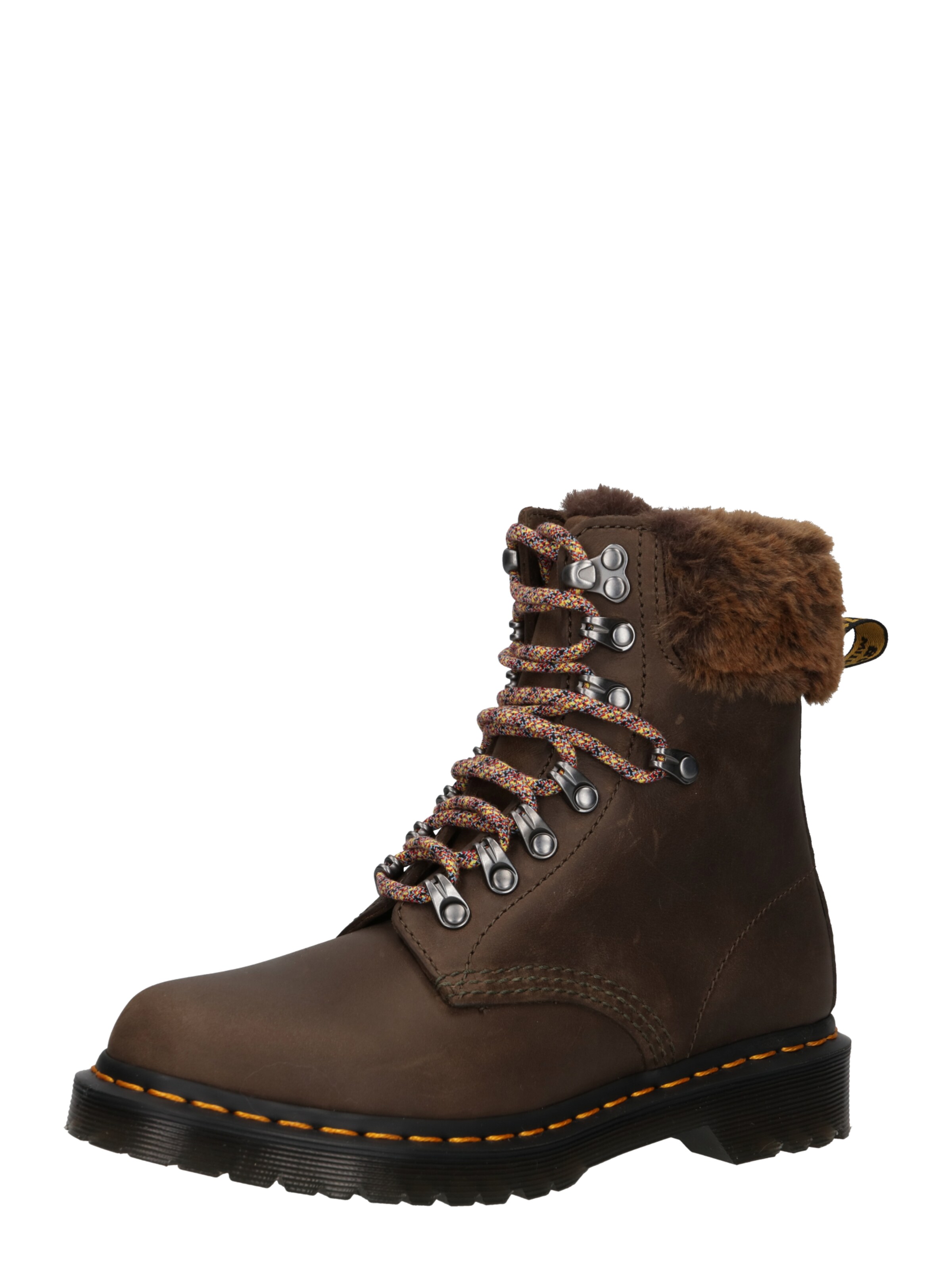 doc marten with fur