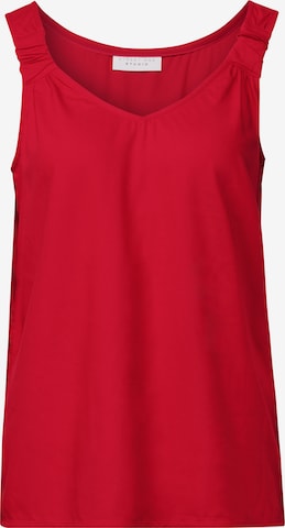 Street One Studio Top in Red: front