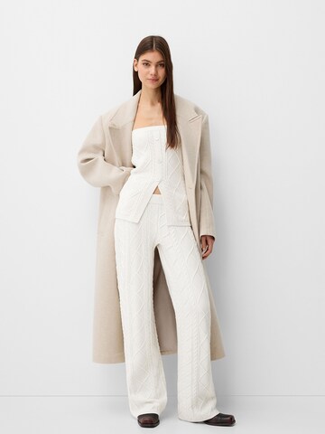 Bershka Knitted top in White