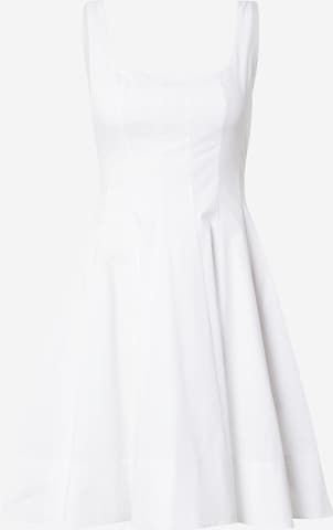 Robe d’été Staud en blanc : devant