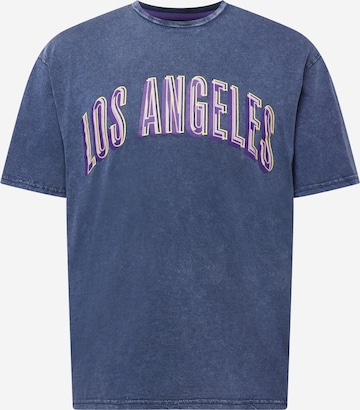 Redefined Rebel T-Shirt  'Peyton' in Blau: predná strana