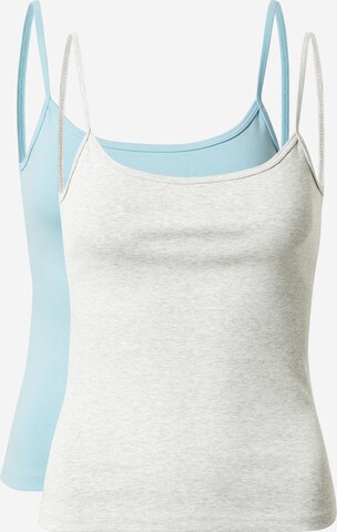 WEEKDAY Top in Blue: front