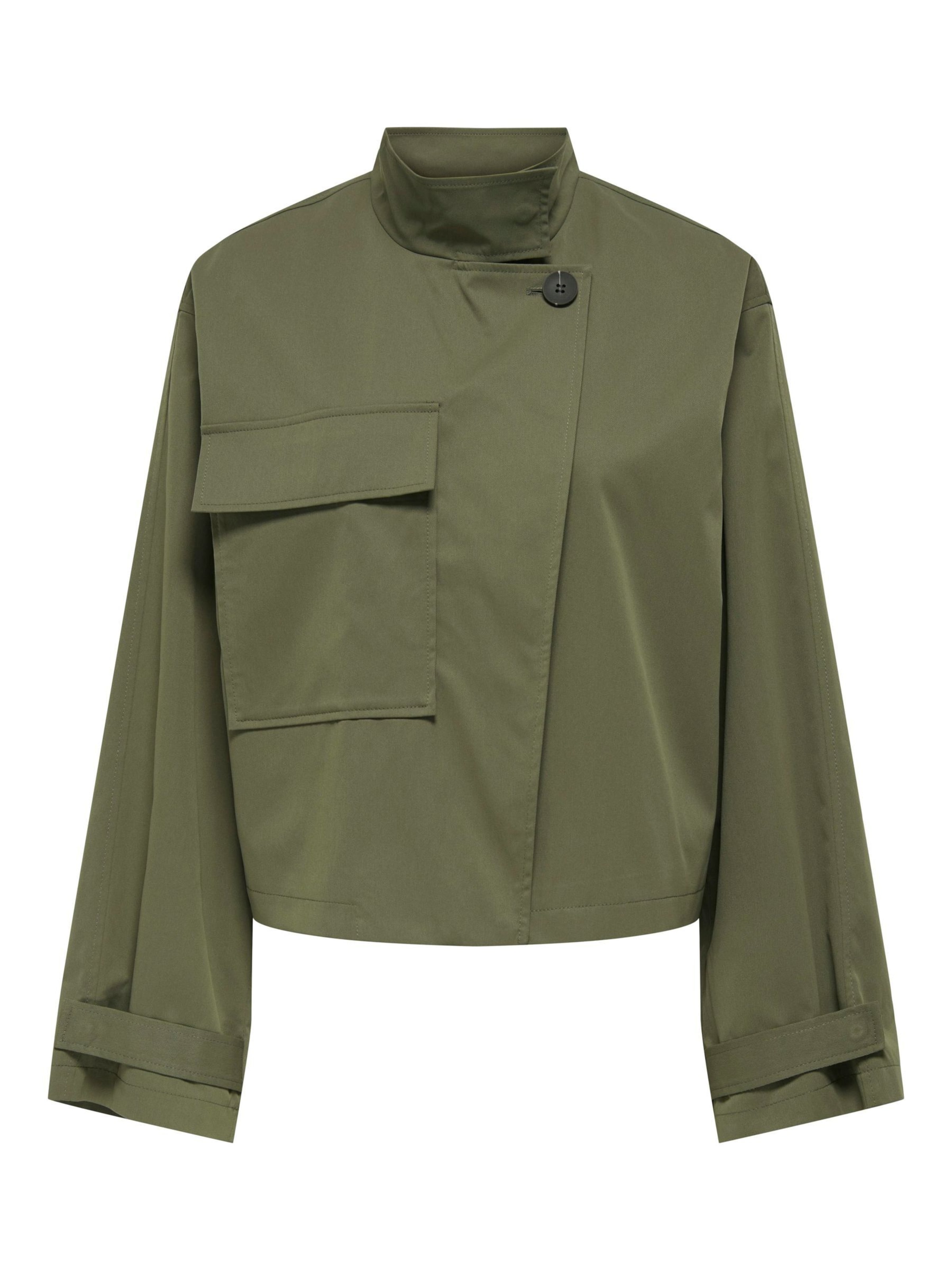 ONLY Übergangsjacke 'ORCHID' in oliv, Produktansicht