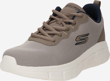 Baskets basses 'BOBS B FLEX - ICY EDGE' SKECHERS en beige : devant