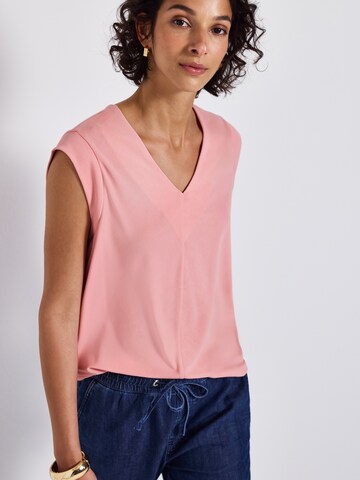 STREET ONE Shirt in Orange: front