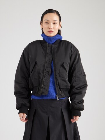 WEEKDAY Between-season jacket 'Seoul' in Black: front