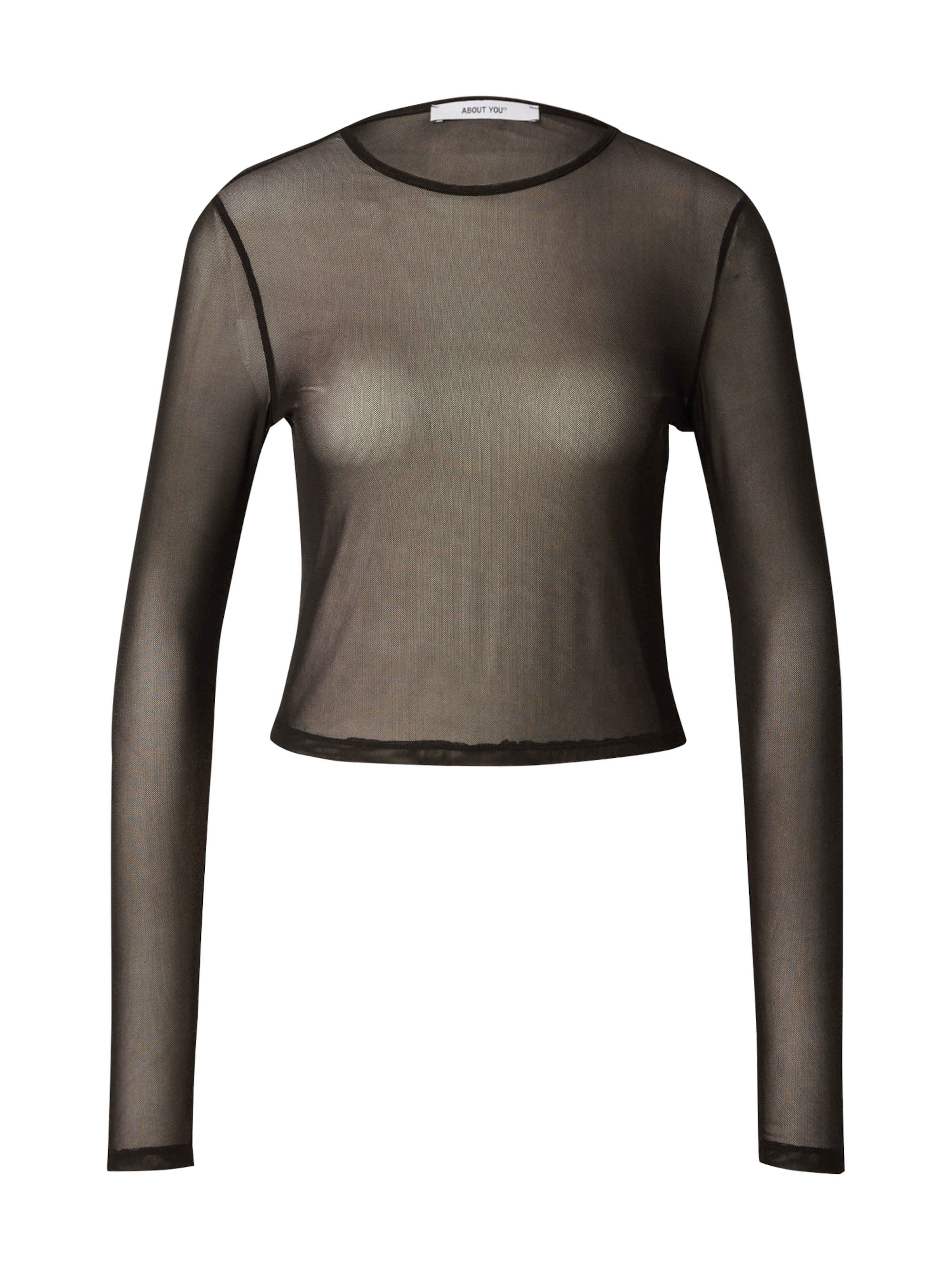 ABOUT YOU Póló 'Mia' - fekete: elől