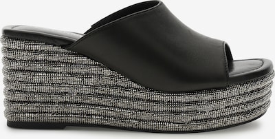 CAFè NOIR Sandale in schwarz, Produktansicht
