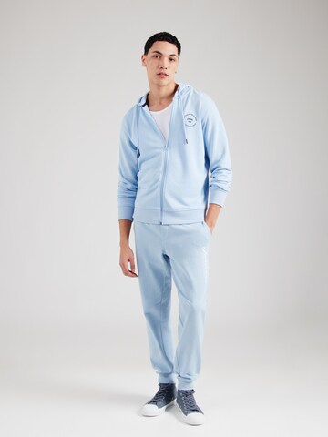 JACK & JONES Sweat jacket 'JJSIMON' in Blue