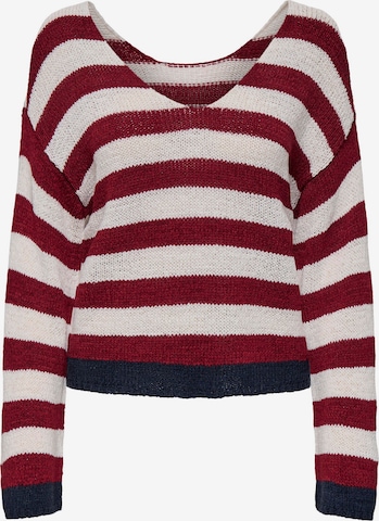 ONLY Pullover 'ONLGeena' i rød: forside