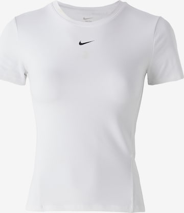 NIKE Функциональная футболка 'One' в Белый: спереди