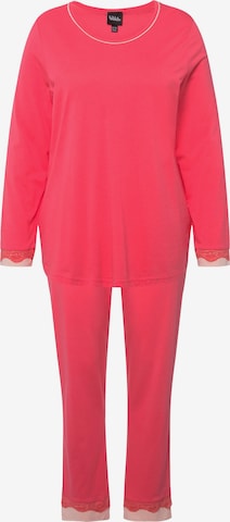 Ulla Popken Pajama in Red: front