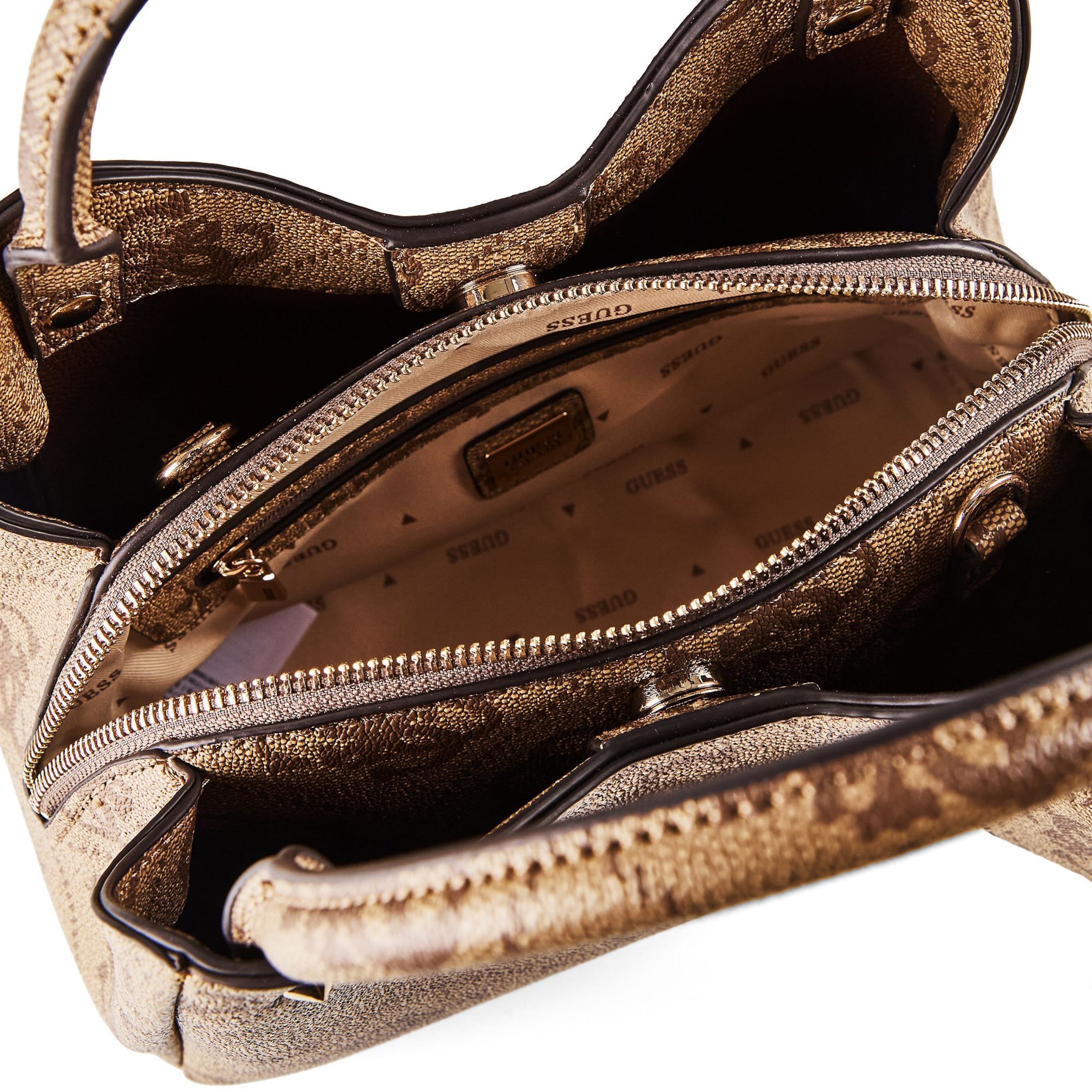 Sacs à main 'Meridian II' GUESS en marron