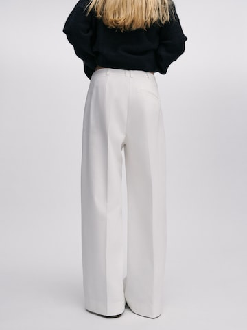 ABOUT YOU x Marie von Behrens Regular Pants 'Arlene' in White