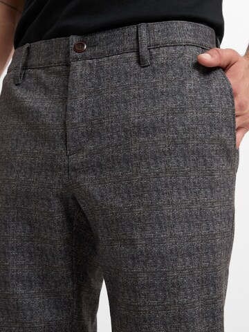 Alberto Regular Broek 'Rob' in Grijs
