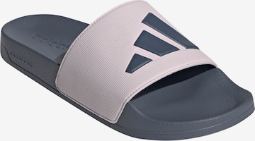 ADIDAS SPORTSWEAR Μιούλ 'Adilette' σε λιλά: μπροστά