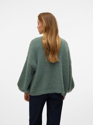 VERO MODA Knit cardigan 'MAYBE' in Green