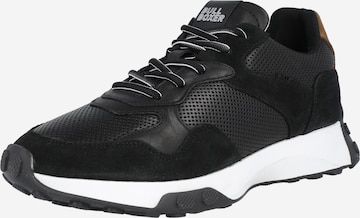 BULLBOXER Sneakers laag in Zwart: voorkant