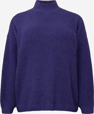 Pullover 'Kaia' di Vero Moda Curve in blu: frontale