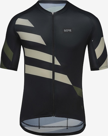 GORE WEAR Jersey 'Spirit Signal Chaos' in Black: front