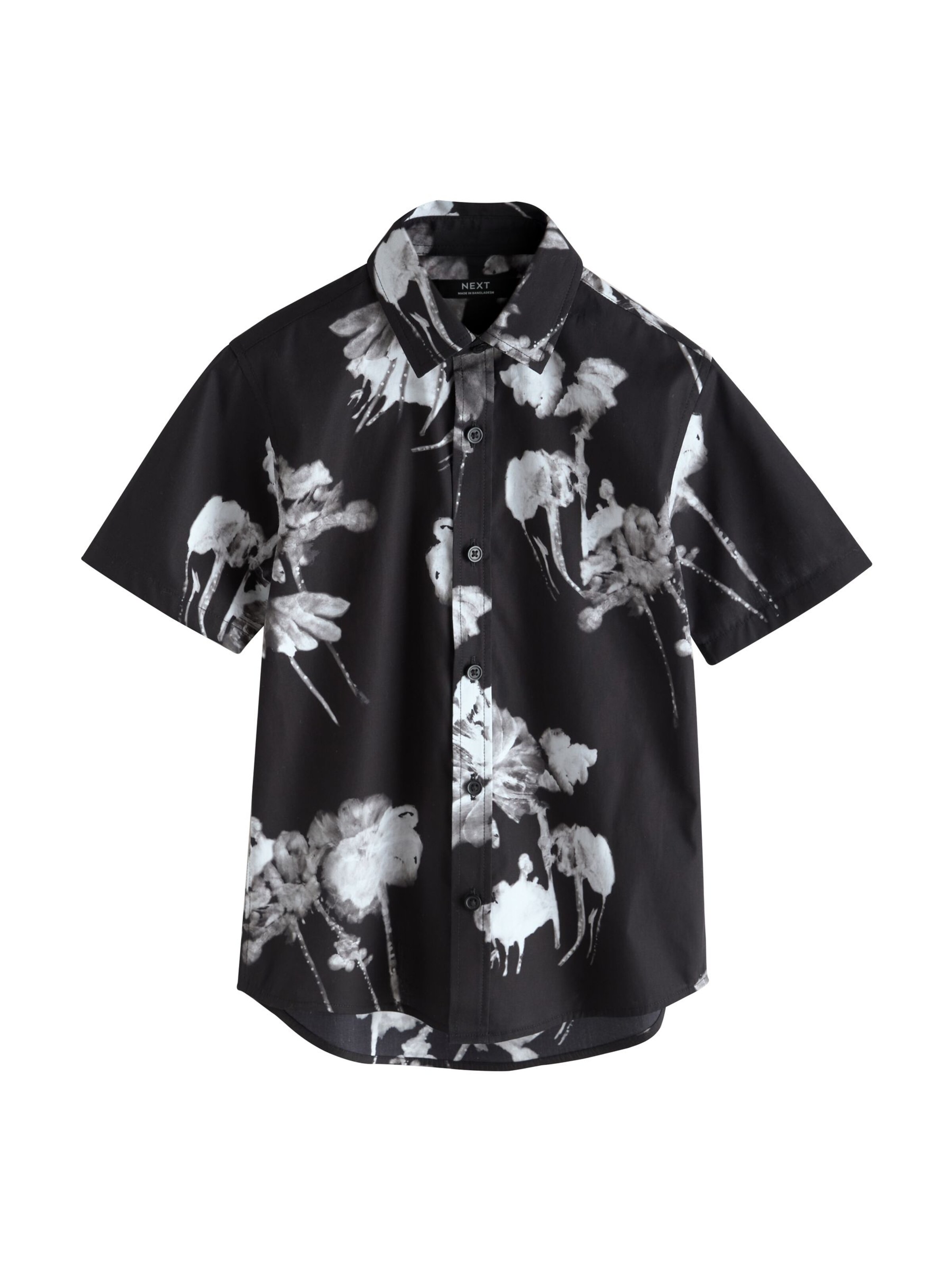 Next Button up shirt in Black: front