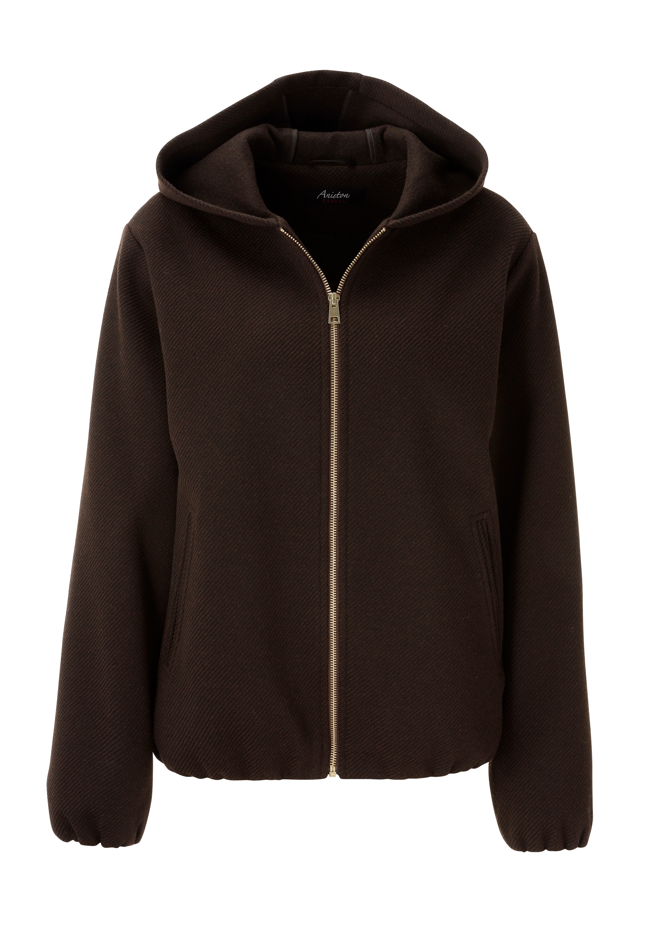 Aniston CASUAL Jacke in Braun: Vorderseite