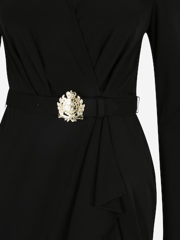 Lauren Ralph Lauren Petite Obleka 'DERRAIN' | črna barva