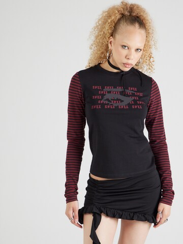 T-shirt SHYX en noir : devant