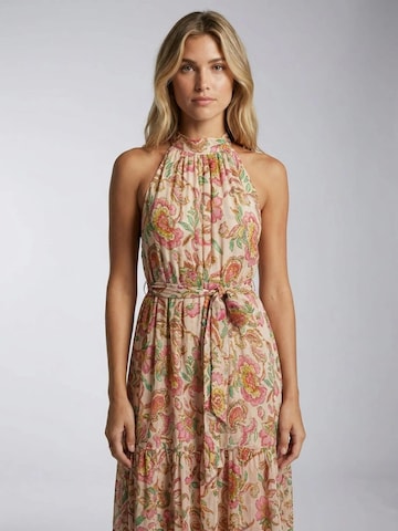 Miss June Kjole 'Robe Longue Marcella' i pink