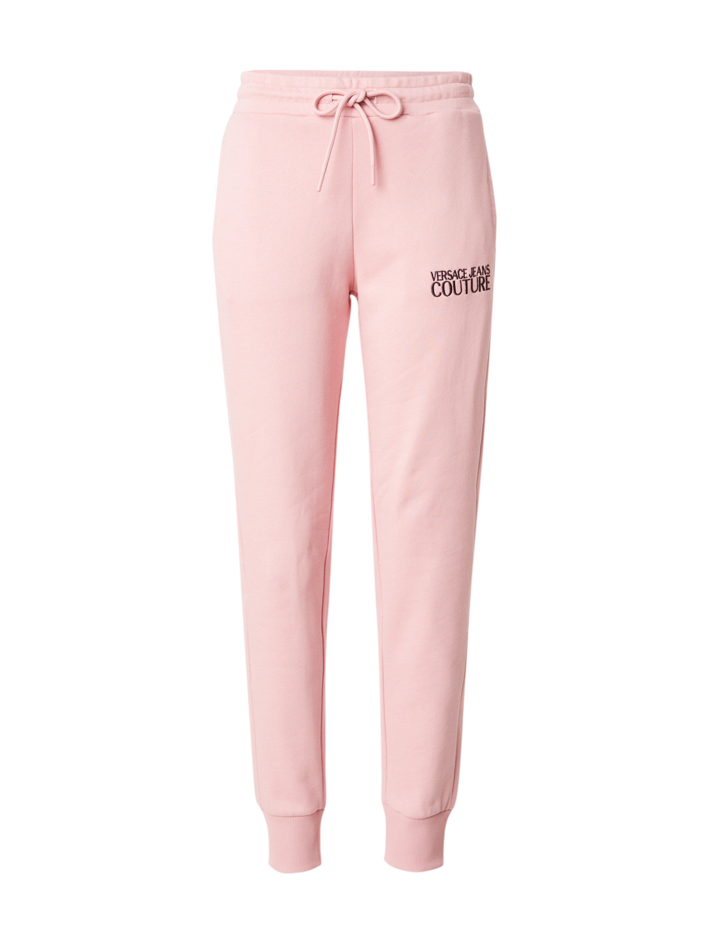 Effilé Pantalon Versace Jeans Couture en rose : devant