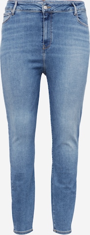 Tommy Hilfiger Curve - Skinny Vaquero 'Harlem' en azul: frente