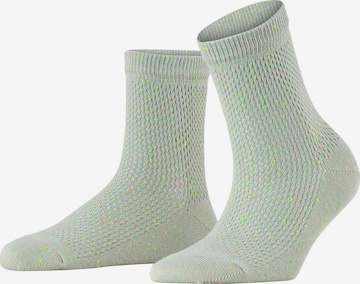 BURLINGTON Socks 'Neon Splash' in Green: front